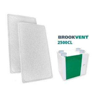 Brookvent 2500CL filter set