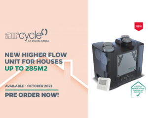 Aircycle 4.1 Digital Range New MVHR Product In Our Offer • Brookvent